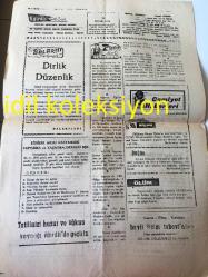 ISPARTA EĞİRDİR GÖL  SESİ  GAZETESİ YEREL TAŞRA BASINI ----15 Ocak 1976 Yıl :23 Sayı :5694--Yeni Sanayi Çarşısı Kurulacak ---Kaymakam Namık Tekin Kasabamızda Bekleniyor --İstanbul büyük bir yangın felaketi  geçiren  hemşerilerimiz  adına Eğirdirliler  yardımlaşma derneğin  ricası var --