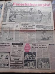 Günaydın Gazetesi - 10 Ocak 1974 - Kupada Fenerbahçe Coştu - Beşiktaş Vefa Maçı - Türkiye'nin İlk Dev Tankeri Rauf Bey Geliyor - Boksör Oğlu Nazif Kuran'ın Macunu İzlemek İçin Annesi Erzurum'dan İstanbul'a Geldi - Gecekondularını Yıktıran CHP'li Belediye Başkanı'nı Bülent Ecevit' Şikayet Edecekler - İstanbul Belediye Başkanı Ahmet İsvan