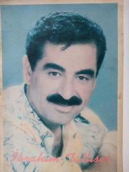 İBRAHİM TATLISES KARTPOSTALI,ARKASINA YAZILMAMIŞ,RENKLİ, 11,5 X 16 CM EBADINDA
