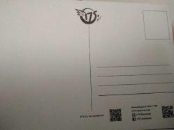 CAMİ MİMARELERİ ARASINA YAZILMIŞ ''BAYRAMINIZ KUTLU OLSUN PTT AİLESİ'' GÖRÜNTÜSÜ KARTPOSTALI,ARKASINA YAZILMAMIŞ,RENKLİ, 11,5 X 16 CM EBADINDA