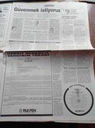 Sabah Gazetesi - 1 Haziran 1999 - Galatasaray'ın Üst Üste 3. Şampiyonluğunu - Moldovan - Hagi - Sergen Yalçın - Fatih Akyel - Faruk Süren - Sünepe Katil Abdullah Öcalan Özür Diledi Yalvardı - Abdullah Öcalan Savunmasında PKK'yı Üç Ayda Dağdan İndiririm Dedi - Şehit Analarının Özüre Tepkisi Şerefsiz - İmralı Notları - Abdullah Öcalan 81 Sayfalık Savunmayı 1.5 Saatte Tamamladı - Apo Destekçilerini Bir Bir Açıkladı