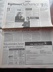 Sabah Gazetesi - 1 Haziran 1999 - Galatasaray'ın Üst Üste 3. Şampiyonluğunu - Moldovan - Hagi - Sergen Yalçın - Fatih Akyel - Faruk Süren - Sünepe Katil Abdullah Öcalan Özür Diledi Yalvardı - Abdullah Öcalan Savunmasında PKK'yı Üç Ayda Dağdan İndiririm Dedi - Şehit Analarının Özüre Tepkisi Şerefsiz - İmralı Notları - Abdullah Öcalan 81 Sayfalık Savunmayı 1.5 Saatte Tamamladı - Apo Destekçilerini Bir Bir Açıkladı