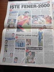 Sabah Gazetesi - 1 Haziran 1999 - Galatasaray'ın Üst Üste 3. Şampiyonluğunu - Moldovan - Hagi - Sergen Yalçın - Fatih Akyel - Faruk Süren - Sünepe Katil Abdullah Öcalan Özür Diledi Yalvardı - Abdullah Öcalan Savunmasında PKK'yı Üç Ayda Dağdan İndiririm Dedi - Şehit Analarının Özüre Tepkisi Şerefsiz - İmralı Notları - Abdullah Öcalan 81 Sayfalık Savunmayı 1.5 Saatte Tamamladı - Apo Destekçilerini Bir Bir Açıkladı