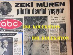 ZEKİ MÜREN PİLATIN DEVRİNİ YAŞIYOR, KADİFE SESLİ SEVİLEN SANATÇI, 27 OCAK 1968 ABC HAFTASONU GAZETE, EROL BÜYÜKBURÇ ANKARA'DA TUTUNDU, NAZAN ŞORAY KİME AŞIK? CÜNEYT ARKINA ŞARKICILIK TEKLİFİ, SEVİM EMRE TEKRAR SİNEMADA, ''KARANLIĞA KADAR BEKLE'' FİLMİ, ''DR. JİVAGO'' - CÜNEYT ARKIN, ÖNDER SOMER, TÜRKAN ŞORAY AYNI FİLMDE, NEBAHAT ÇEHRE, SUZAN ERKİN, SETA OTOBÜSLERİ, SULTAN MÜESSESELERİ, KULÜP SUAT NURAY SANAYİ, DENİZ ATI TARABYA, ALTAN TAVERNA, CAFE HAN, KULÜP REŞAT, HOTEL SUADİYE SEYRA ORKAN, ANCELODA, ŞATO GAZİNOSU SEVİM ÇAĞLAYAN, YENİKAPI ÖZEL RESTORAN, BÜYÜK TARABYA OTELİ, BÜLENT ORAL, AYSEL KARAGÜL, KLÜP YURDAER TAVERNA, PANGALTI KULÜP, SAKSONYALILAR ÜMİT GÜVEN, YILMAZ GÜNEY, CLÜP PUSSY CAT, KLÜP ONAY, VAGONBLÖ ÖZCAN TEKGÜL, ZEKİ MÜREN KATİBİM FİLM ÇEKİMLERİ TAMAMLANDI