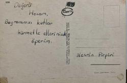 AŞKIN SEVGİNİN VE ROMANTİZMİN SİMGESİ GÜL KARTPOSTALI,ARKASINA YAZILMIŞ,RENKLİ, 11 X 15 CM EBADINDA