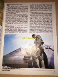 A5 Havacılık ve Savunma Teknolojisi Dergisi (Denizde dikey kalkışın taktik ve stratejisi - MİG23 Sovyet Uçağı - ORAO: Yugoslav Romen Jet Uçağı - Ses Süratine Doğru - Uzay ve Havacılık Bilgileri - Hava Ası: Saburo Sakai - BAC Tatik Füze Sistemleri - Hava Trafik Kontrolü Otomasyonu - Helikopterin Gelişmesi - Breda Deniz Roket Atıcıları - ABD Tank Geliştirme Programı - Swipe : Silah Etki Tahmin Cihazı - Arap , İsrail Savaşı) Hafif Yıpranmaları Mevcut