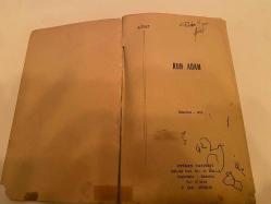 Ruh Adam (İlk Baskı)
