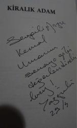 Kiralık Adam  Yazarından İmzalı 1. Baskı