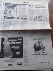 Sabah Gazetesi - 15 Aralık 1999 - Fenerbahçe'nin Pendikspor Faciası - Taraftarlar Kaleci Rüştü Reçber'i Linç Etmeye Kalktı - Hasan Celal Güzel Yarın Hapse Giriyor -  Alaattin Çakıcı Cezaevine Kaçırıldı - İçişleri Bakanı Sadettin Tantan Avrupa Birliği'nden İlerideyiz - Derya Tuna İbrahim Tatlıses Ayrılmıyor - Kamer Genç'in First Lady'si - Azınlıklara Hükümetten Büyük Jest