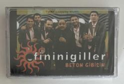 Fininigiller Beton Gibisin Kaset (Jelatininde Sıfır Orjnal Dönem Baskı Kaset)