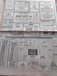 Hürriyet Gazetesi - 12 Ağustos 1979 - Selma Güneri Yusuf Sezgin Çifti Barıştı - Suna Yıldızoğlu Plak Yaptı Beni Seksi Buluyor Musun - Fenerbahçe'nin Rakibi Arsenal Liverpool'a Yenildi - Engin Verel Sakatlandı -  Şekersiz Bir Şeker Bayramına Hazır Olun - Buca'nın Hanım Belediye Başkanı Işılay Saygın Silah Kuşandı - Fakir Afganistan'da Marksist Rejim En Büyük Tepkiyi En Fakirlerden Görüyor