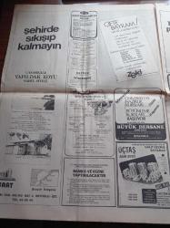 Hürriyet Gazetesi - 12 Ağustos 1979 -  Muazzez Abacı - Ateş Böcekleri - Sezen Aksu - Fatma Girik - Selma Güneri Yusuf Sezgin Çifti Barıştı - Suna Yıldızoğlu Plak Yaptı Beni Seksi Buluyor Musun - Fenerbahçe'nin Rakibi Arsenal Liverpool'a Yenildi - Engin Verel Sakatlandı -  Şekersiz Bir Şeker Bayramına Hazır Olun - Buca'nın Hanım Belediye Başkanı Işılay Saygın Silah Kuşandı - Fakir Afganistan'da Marksist Rejim En Büyük Tepkiyi En Fakirlerden Görüyor