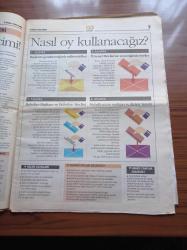 Hürriyet 99 Yerel Seçim Gazetesi - 9 Nisan 1999 - İstanbul Büyükşehir Belediye Başkan Adayları - Özgürlük Ve Dayanışma Partisi - Büyük Birlik Partisi - Demokratik Sol Parti - Zekeriya Temizel - Ali Talip Özdemir - Ali Müfit Gürtuna - İstanbul'un Seçim Künyesi - 1994 Yerel Seçim Sonuçları - 15 Soruda Seçim Kuralları Rehberi - Beşiktaş Belediye Başkan Adayı Yusuf Namoğlu- Adalar