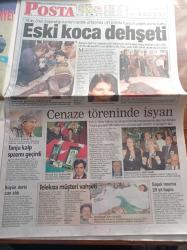 Posta Gazetesi - 6 Nisan 1999 - Fenerbahçeli Uche'nin Ayağı Kırıldı - Fenerbahçe Başkanı Aziz Yıldırım Taraftara Üzülüyor - Hande Ataizi - Beyazıt Öztürk - Halil Ergün - Ebru Gündeş - Tanju Çolak Kalp Spazmı Geçirdi - ABD Balkanlara 24 Apaçi Helikopter 2 Bin Asker Ve 18 Roket Fırlatıcısı Gönderiyor- Maaşlar Kosova'ya - Bingöl Valisi Süleyman Kamçı'ya Bomba - Süleyman Demirel İle Yaser Arafat'ın Samimiyeti - Oya Eczacıbaşı