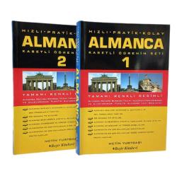 HIZLI - PRATİK - KOLAY ALMANCA  KASETLİ KOLAY ÖĞRENİM SETİ-1-2  ;  2 Kitap, 6 kaset, 108 Sözcük Kartı ile Birlikte     (KUTULUDUR)