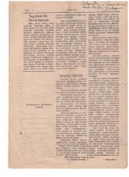 MEMLEKET HAFTALIK GAZETE  24 EKİM 1949 O HAFTANIN FUTBOL MAÇLARI