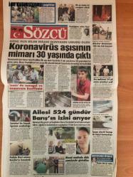 Sözcü Gazetesi, 23 Ağustos 2020,  Rahmi Turan, Saygı Öztürk, Necati Doğru, Ege Canen, Serpil Yılmaz, Emin Çölaşan, Deniz Zeyrek, Yılmaz Özdil, Volkan Ediger, Christian Berger, Necdet Pamir, Mehmet Serbes, Meral Akşener, Fatma Çalkaya, Kevin Gameiro, Mame Thiam, Gökhan Gönül, Caner Erkin, Filip Novak, Mert Hakan Yandaş, Sinan Gümüş, İsmail Yüksek, Barış Sungur, Jose Sosa, Tolga Ciğerci, Zanka, Sadık, Serdar, Ndao, Takuma, Ozan, Ferdi, Muriqi, Dirar, Tolgay, Novak, Sinan, Karagümrük, Erol Bulut, Nazım Sangare, Marcel Tisserand, Mauricio Lemos, Ahmet Nur Çebi, Yalçın, PAOK  Transferde Son Durum, Fenerbahçe'den Yeni Oyuncu Hamlesi!, Beşiktaş'ta Kulüp Yönetimi Endişeli!, Şampiyonlar Ligi Finali Heyecanı