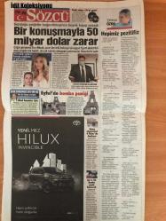 Sözcü Gazetesi, 24 Eylül 2020,  Uğur Dündar, Soner Yalçın, Serpil Yılmaz, Yılmaz Özdil, Emin Çölaşan, Özden Toker, Fatma Vurgun, Mansur Yavaş, Deniz Ayhan, İsmail Saymaz, Aytung Erkin, Yekta Gözden, İsmail Küçükkaya,  