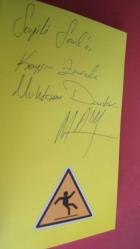 Dikkat Kaygan Zemin (Hayat Kaygan Zemindir. Kontrol Sende!)  İMZALI .