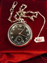 CEP SAATİ ''REBUS (RUHLA)'' ÇALIŞIR VAZİYETTE MÜKEMMEL KONDİSYONDA OLDUKÇA YAŞLI ORJİNAL KÖSTEKLİ 461