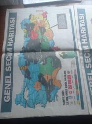 Star Gazetesi - 19 Nisan 1999 - Hakem Ünsal Çimen Çıldırttı - Fenerbahçe Asbaşkanı Abdullah Kiğılı - Beşiktaş'ın Yıldızı Mehmet Özdilek - Ankara'da Melih Gökçek Fark Attı - Mehmet Ağar Seçildi - Seçim Haritası - Yine Çöpte Seçim Pusulaları - MHP Patladı Hesap Karıştı -  Devlet Bahçeli Bülent Ecevit'le Koalisyona Hayır Demem - Fazilet Partisi İstanbul Ve Ankara Büyükşehiri Korudu - İlk Türbanlı Milletvekili Merve Safa - Hadep Diyarbakır'ı Kazandı