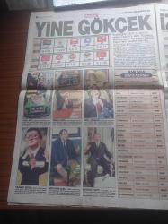 Star Gazetesi - 19 Nisan 1999 - Hakem Ünsal Çimen Çıldırttı - Fenerbahçe Asbaşkanı Abdullah Kiğılı - Beşiktaş'ın Yıldızı Mehmet Özdilek - Ankara'da Melih Gökçek Fark Attı - Mehmet Ağar Seçildi - Seçim Haritası - Yine Çöpte Seçim Pusulaları - MHP Patladı Hesap Karıştı -  Devlet Bahçeli Bülent Ecevit'le Koalisyona Hayır Demem - Fazilet Partisi İstanbul Ve Ankara Büyükşehiri Korudu - İlk Türbanlı Milletvekili Merve Safa - Hadep Diyarbakır'ı Kazandı
