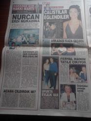 Star Gazetesi - 14 Haziran 1999 - Fatih Akyel Okan Buruk Savaşı - Galatasaray'da Popescu Krizi - Johnson Preko Fenerbahçe'de - Metallica İstanbul'u Salladı - İşte Cumhuriyet Rejimine Karşı En Sinsi Örgütlenmenin Gerçek Yüzü - İşte Türkiye'yi Sarsacak Fethullah Gülen Hoca Raporu'nun Tam Metni - Fethullah Gülen Sanki Peygamber - Angora Evleri Rezaletinde Son Perde - Kosova'da Gerilim Tırmanıyor - Yıldırım Akbulut