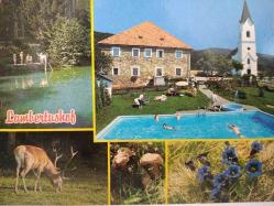 ÖNÜNDE İLKBAHARDA OTEL HAVUZ VE DOĞAL GÜZELLİKLERİN ARKA TARAFINDA KIŞ TATİLİNDEN GÖRÜNTÜLER OLAN ŞEHİR KARTPOSTALI,İÇ KISMINA YAZILMIŞ,KAPAKLI,RENKLİ, 11 X 15 CM EBADINDA