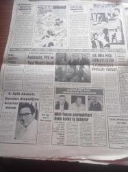 Milli Gazete - 3 Kasım 1978 - Filistin Dramı Yazı Dizisi - Yahya Kemal Anılıyor - Diyanet İşlerinde Yolsuzluk Yapıldığı Öne Sürüldü - Yenişehir İmam Hatip Yurdu Ve Kuran Kursları Kapatıldı - Ayasofya Müze Olarak 4 Milyon Lira Gelir Sağladı - Arap Ülkeleri Enver Sedat Ve Mısır' Karşı Birleşiyorlar