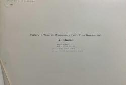 SANAT KARTPOSTALI-A.ÇİZGEN TARAFINDAN ÇİZİLMİŞ BAĞDAT KÖŞKÜ İÇİ RESMİ,İÇ KISMINA YAZILMAMIŞ,KAPAKLI,RENKLİ, 13 X 17 CM EBADINDA