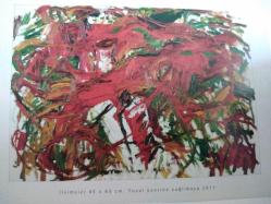 SANAT KARTPOSTALI-BİLİNMEYEN BİR RESSAM TARAFINDAN ÇİZİLMİŞ YAĞLIBOYA RESMİ,ARKASINA YAZILMAMIŞ,RENKLİ, 15 X 21 CM EBADINDA