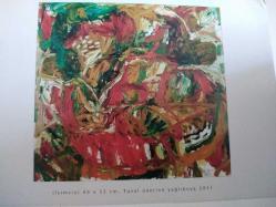 SANAT KARTPOSTALI-BİLİNMEYEN BİR RESSAM TARAFINDAN ÇİZİLMİŞ YAĞLIBOYA RESMİ,ARKASINA YAZILMAMIŞ,RENKLİ, 15 X 21 CM EBADINDA