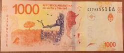 ARJANTİN 1000 PESOS ÇİL  RESİMDEKİ ÜRÜN