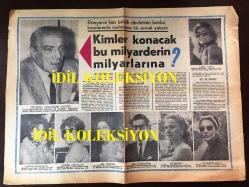 ZEKİ MÜREN VE KAN BAĞIŞINDA BULUNAN MELOŞ HANIM, 31 MART 1970 HÜRRİYET SALI GAZETE, RADİFE ERTEN AVCILAR İÇİN BESTE YAPTI, İSMAİL HAKKI HOCANIN DERSHANESİ, ''ANA KALBİ, FOTOROMAN'' SEVİM TUNA, TANJU GÜRSU, ÖMERCİK, REFİK ÜFLER, BİRSEN AYDA, HAKKI HAKTAN, ARAM GÜLYÜZ, AHMET ÜSTEL, CENGİZ BATUHAN, MELEK FİLM, FRANKEŞTAYN ROLÜ VE DAVID PROWSE, CHURCHILL'İN KIZI KENDİSİNDEN 25 YAŞ KÜÇÜK YUNANLI AKTÖR RUBANIS'LE EVLENDİ, SİRKECİ'NİN 45 SENELİK SAZ SALONUNA MEKTEP DENİYOR, ANADOLU SAZ SALONU, YETMİŞLİK MİLYARDER ONASSIS, DÜNYA MİLYARDERLERİ