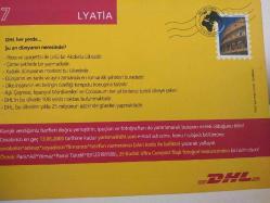 LİDYA'DAN KALMA KALINTILAR GÖRÜNTÜSÜ KARTPOSTALI,ARKASINA YAZILMAMIŞ,RENKLİ, 13 X 18 CM EBADINDA