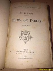 La Fontaine - Choix De Fables - Librairie Hachette - Fransızca Kitap (Fabl Seçimi) Hafif Yıpranmaları Mevcut