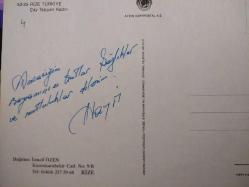 RİZE'DEN ÇAY TAŞIYAN KADIN KARTPOSTALI,ARKASINA YAZILMIŞ,RENKLİ, 11 X 16 CM EBADINDA