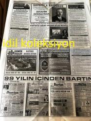BARTIN CUMHURİYETÇİ MEMLEKET GAZETESİ  YEREL TAŞRA BASINI ---  21 Aralık 2022   Sayı :4041-----Amasra Kömür Ocağında 42 İşçinin Öldüğü Büyük Patlama Öncesinde Müfettiş Uyarmış Müdür Ertelemiş--Güngör Yavuzaslan Afrika  Tanzanya'da Yeni Çevre Yolu İhalesi Gizli Kalmasın --Fatma Defne Ilgaz :Mitler ve Çocuklar --Yurtiçi ve yurt dışında ilimizi başarıyla temsil ediyor Bartın 'ın gururu  ressam Dilek Menteş --Köy Oylarına Hücum  ! AKP VE MHP 'den Köylere Çıkarma --