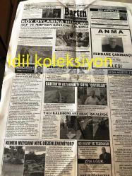 BARTIN CUMHURİYETÇİ MEMLEKET GAZETESİ  YEREL TAŞRA BASINI ---  21 Aralık 2022   Sayı :4041-----Amasra Kömür Ocağında 42 İşçinin Öldüğü Büyük Patlama Öncesinde Müfettiş Uyarmış Müdür Ertelemiş--Güngör Yavuzaslan Afrika  Tanzanya'da Yeni Çevre Yolu İhalesi Gizli Kalmasın --Fatma Defne Ilgaz :Mitler ve Çocuklar --Yurtiçi ve yurt dışında ilimizi başarıyla temsil ediyor Bartın 'ın gururu  ressam Dilek Menteş --Köy Oylarına Hücum  ! AKP VE MHP 'den Köylere Çıkarma --