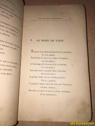 Oeuvres de Sully Prudhomme - Poesies - 1872/1878 - Alphonse Lemerre Editeur - Fransızca Kitap (Şiirler) Hafif Yıpranma ve Lekeler Mevcut