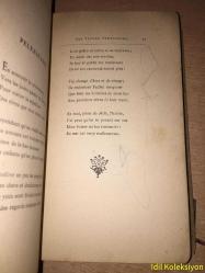Oeuvres de Sully Prudhomme - Poesies - 1872/1878 - Alphonse Lemerre Editeur - Fransızca Kitap (Şiirler) Hafif Yıpranma ve Lekeler Mevcut