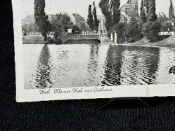 1941 yıllından Almanya Nazi Reich döneminden Gamma Haç Damgalı postadan geçmiş Kartpostal