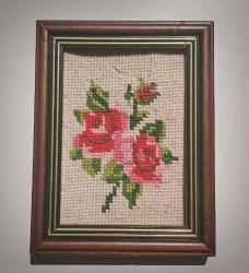 Ahşap Çerçeve Goblen Tablo