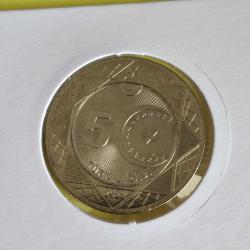 5 LİRA 2023 (CUMHURİYETİMN KURULUŞUNUN 100.YILDÖNÜMÜ