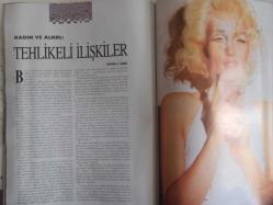 Erkekçe 90 Aktüalite Sinema Tiyatro Müzik ve Magazin Dergisi - Nisan 1990 - Meltem Doğanay - Bizden - Yeni - Attila İlhan'dan İtiraflar - Margor Yazarın Yaşamında ve Eserlerinde Büyük Etkisi Olan Fransız Kadın - İçki - Fal -- Öykü - Üzerine'ler - Moda - Bir Kadın - İsabelle Adjani - Otomobil - Sağlık - Hobi - Foto Röportaj - Araştırma - Para - Bir Erkek - Murat Sungar - Ergün Akça - Uğur Vardan - Mehmet İkiz- Osman Yılmaz - Paris Geceleri fotoğraf ve haberi - Tam Takım Dergi