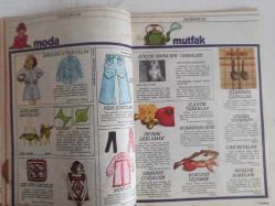 Kadınca Aylık Aktüalite Sinema Tiyatro Müzik ve Gençlik Mecmuası Dergisi - Temmuz 1980 - Türkan Şoray - Cüneyt Arkın - Zeki Müren - Sezen Aksu - Gül Erda - Türkiye'nin Güçlü Kadınları - Erkekler Güçlü Kadınlardan Ürküyorlar mı? - Vasfi Rıza Zobu - Meral Taygun - Sinema: Açık Oturum - İçimizden Biri - Nurhan Damcıoğlu - Öykü - Fal ve Ayın Burcu - Biz Bize - Tandans Patronlu Modelleri - Yerli Moda - Saç Örgü Hırka - Bikini ve Dikdörtgen Elbise Şemaları - Bebeğinizi Tanıyor Musunuz? - Tüp Bebek Bir Yaşında - Bedava Sağlık Merkezi - Cinsel İlişki Oranında Değişme ve Dış Gebelik - Cinsel İlişkide Tehlikeli Günler - Doğa ve Sağlık - Popo Güzelliği ve Bakımı - Güneş ve Cilt Bakımı - Dağarcık - Yemek fotoğraf ve haberi - Dergi Tam Değildir Sadece 90 Sayfası Mevcuttur - Dergi Kapağı Yoktur