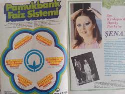 Kadınca Aylık Aktüalite Sinema Tiyatro Müzik ve Gençlik Mecmuası Dergisi - Ekim 1980 - Nükhet Duru - Şenay - Türkan Şoray - Arabesk'ten Bale'ye Kültürümüz Konuklarımız Var - Modacılar, kadın ve moda için konuştular - Yalnızlık ile Hesaplaşma - Patronunuzun Aklından Geçeni Okuyun - Birbirinizi Ne Kadar Tanıyorsunuz? - Bulmaca - Öykü - Ayın Burcu ve Fal - Bizbize - Tandans Patronlu Modelleri - Yerli Moda - Bebek Nasıl Beslenmeli? - Emziren Kadın Nasıl Beslenmeli? - Cinsiyetin Anahtarı, Klitoris - Midenizin Sağlığı - Çocuğunuz Neden Okula Gitmek İstemiyor? - Boyun Güzelliği ve Bakımı - Güzellik Uzmanından Makyaj Öğütleri - Dağarcık - Oyuncak Eşek Yapımı - Artık Kağıtlarla Evinizi Süsleyin fotoğraf ve haberi - Tam Takım Dergi