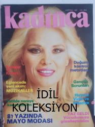 Kadınca Aylık Aktüalite Sinema Tiyatro Müzik ve Gençlik Mecmuası Dergisi - Haziran 1981 - Gönül Yazar - Moris Maçoro - Kibariye, Huysuz Virjin - Maddi Durumunuz İyi Olsa Bile Çalışın - Müzikaller ve Gazino Dünyası - Dallas'da En Çok Kimi Seviyorsunuz? - Kürk Kazanan Okurumuz Belli Oldu - Öykü - Bulmaca - Ayın Burcu ve Fal - Sosyal Yaşam - En Dertli Kesim: Gençlik ve Sorunları - Haldun Taner'le Söyleşi - Babalar ve Kızları - Fransız Meslekdaşımızla Söyleşi - Sosyal Yaşam: Üzüntünün Ardındaki Davranış - Tatilde Kaça Nereye Gidelim - Bizbize - Mayo Modası - Bien Patronlu Modelleri - Doğum Kontrol Metotları - Hamile Kalmak İçin Cinsel Birleşme Şekilleri - Neden Kadınlar Daha Çok Sistit Olur? - Doğumdan İtibaren Çocuğun Diş Sağlığı - Hazır Gıdalar ve Sağlığımız - Kadın Homoseksüalitesi - Tatilinizi Hasta Geçirmeyin - Doktorunuz ve Siz - Sağlıklı Güneşlenmek ve Yazın Gözleri Korumak fotoğraf ve haberi - Tam Takım Dergi