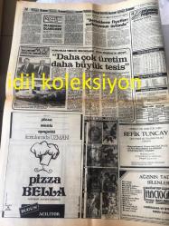 BURSA  HAKİMİYET GAZETESİ YEREL TAŞRA BASINI - --- 7 Şubat 1986 --Evleri istimlak alanında kalanlar  ANAP İl Merkezi 'ne Gitti --Çekirge Cabbar 'ın Korkunç İntikamı --Orhangazi SHP  Örgütü Görev Bölümü Yaptı--Daha çok üretim daha büyük tesis---Destekleme fiyatları enflasyonun  üstünde --Ümitler yine puan  toplamaya başladı --Yönetici Çetintaş Parasızlıktan Hamamda Rehin Bile Kaldık Dedi  