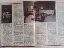 Kadınca Aylık Aktüalite Sinema Tiyatro Müzik ve Gençlik Mecmuası Dergisi - Ekim 1981 - Türkan Şoray - Orhan Gencebay - Sevim Emre - Tuna Huş - Çeşitli Mesleklerde Başarılı Kadınlar - Öykü: Bekir Yıldız - Test: Kendinize Gerçekten Güveniyor Musunuz? - Bulmaca - Ayın Burcu ve Fal - Nazlı Ilıcak'la Söyleşi - Niye Kitap Okumuyoruz: Anket ve Çetin Altan'la Söyleşi - Çağdaş Erkek, Geri Kafalı Erkek - Erkekler Eşlerini Neden Çalıştırmaz - Orta Öğretim Çıkmazı - Erdoğan Demirören'le Söyleşi - Tv Dizileri ve Toplum - Ne, Nerede, Nasıl Moda Patronlu Modeller - Şema Patron: Pantolon Etek - Sonbahar - Kış 81-82 - Moda Raporu - Seks Sorunları Üzerine İçten Bir Söyleşi - Ergenlik Döneminde Kızınızla Dost Olun - Oyun ve Çocuk - Dulluk Sorunu - Cinsel Tatminde Erkeğin Rolü - Aşkın Öyküsü - Bel Ağrıları - Gebelikte Cinsel İlişki - Doktorunuz ve Siz fotoğraf ve haberi - Tam Takım Dergi